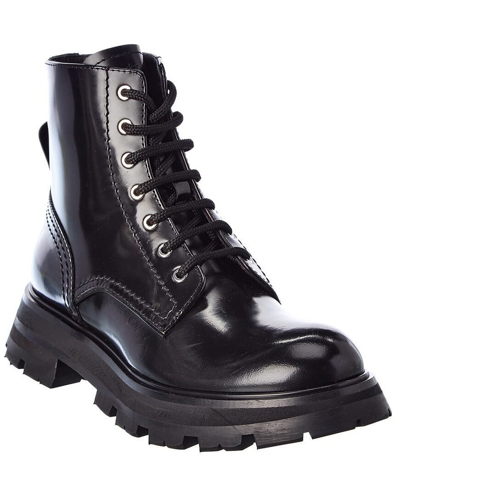 Alexander McQueen Wander Leather Bootie